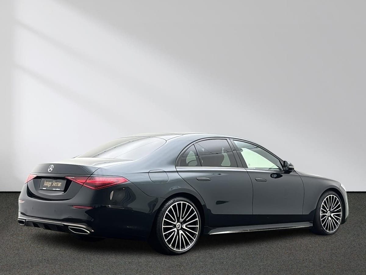 Mercedes-Benz S 450 d 4M AMG Night 21" HA-Lenkung Burmester foto 4