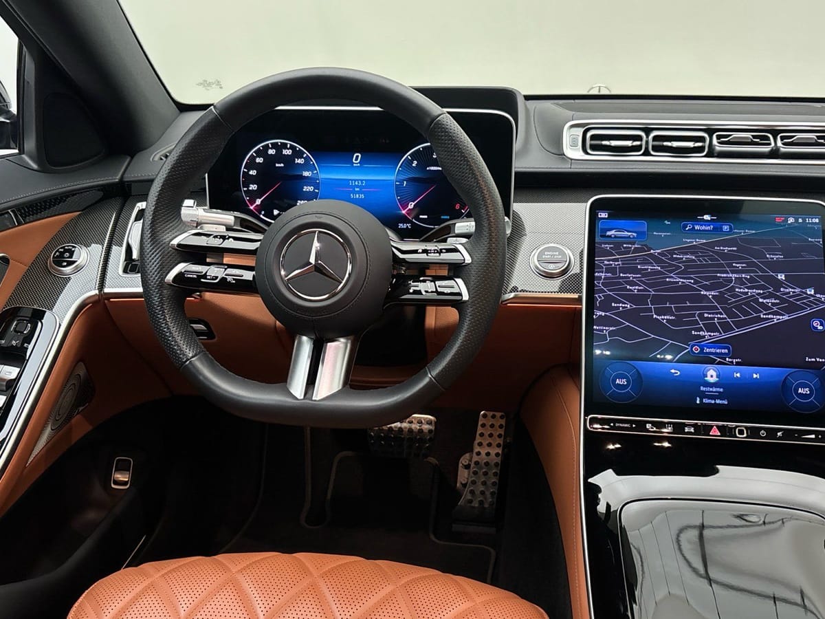 Mercedes-Benz S 450 d 4M AMG Night 21" HA-Lenkung Burmester foto 9