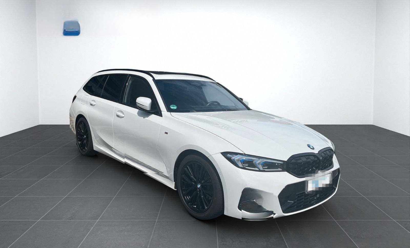 BMW 320dA Touring MSport 18" Pano DAP PAP AHK eSitze foto 9