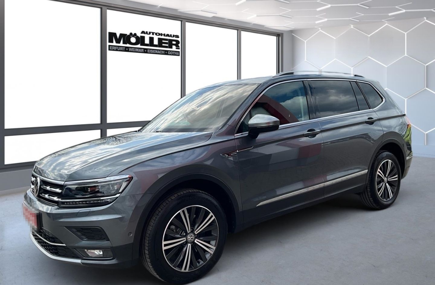 Volkswagen Tiguan Allspace Highline 4Motion Glasdach 360° H foto 2