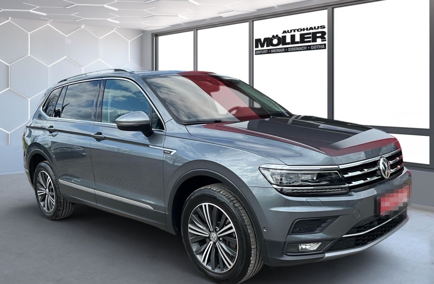 Volkswagen Tiguan Allspace Highline 4Motion Glasdach 360° H foto 3