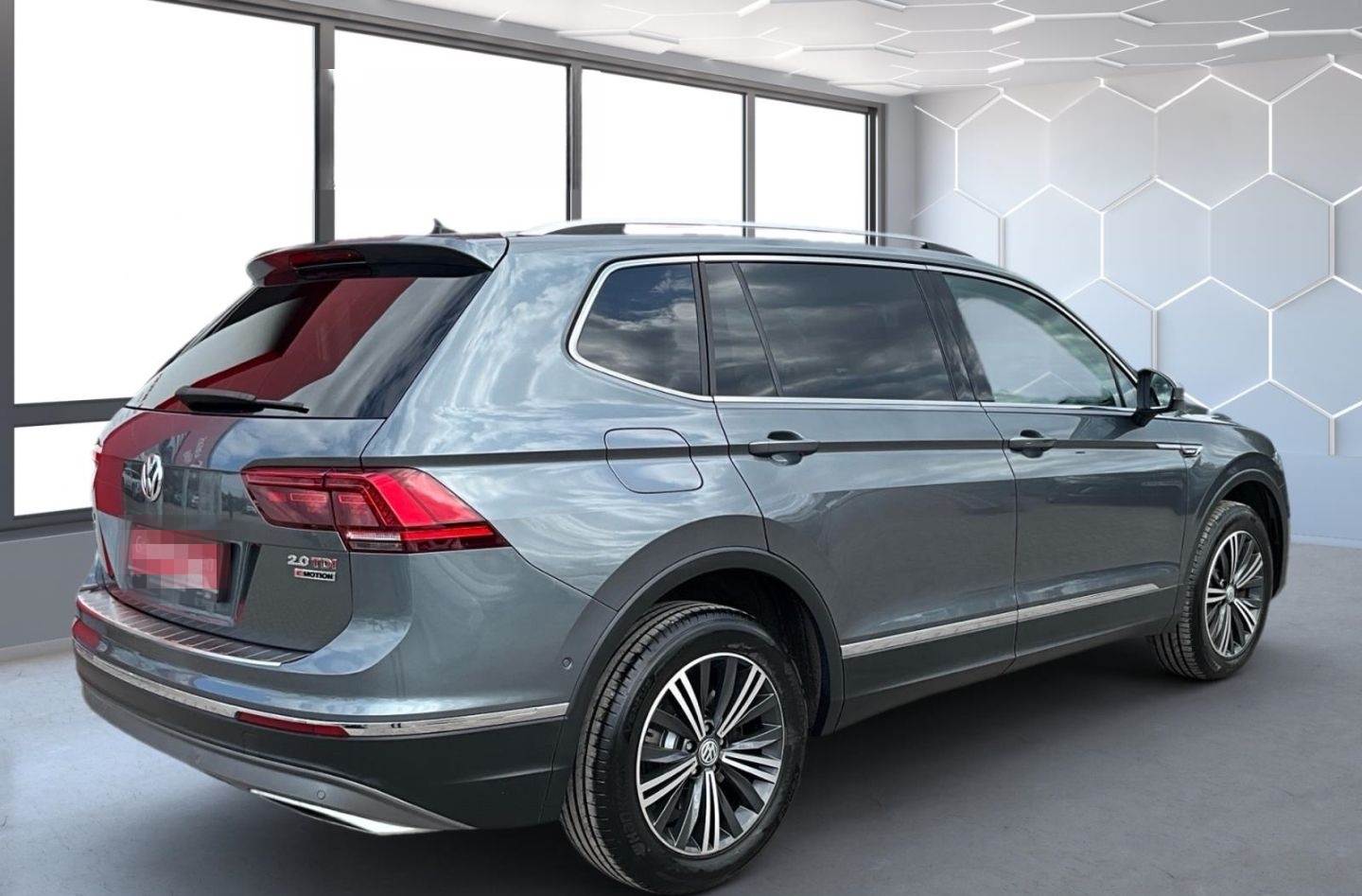 Volkswagen Tiguan Allspace Highline 4Motion Glasdach 360° H foto 5