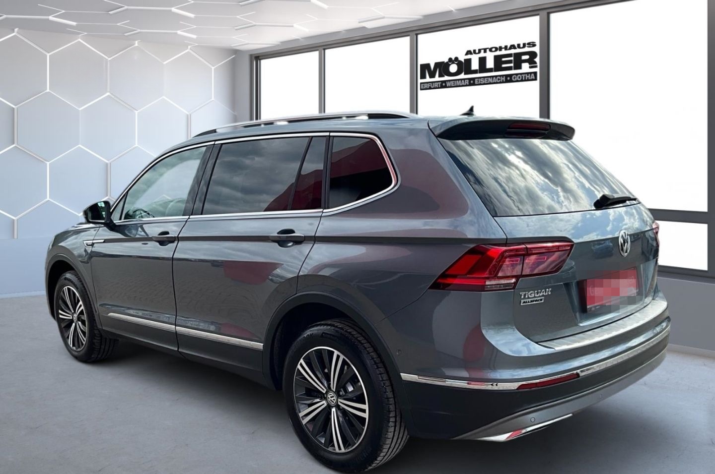 Volkswagen Tiguan Allspace Highline 4Motion Glasdach 360° H foto 6