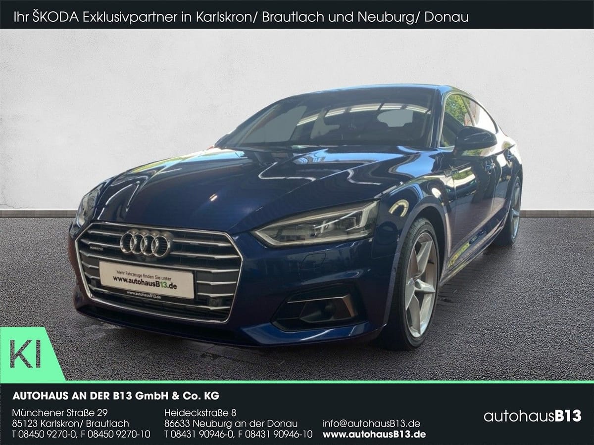 Audi A5 Sportback 2,0 TFSI Quattro AHK NAVI KAMERA