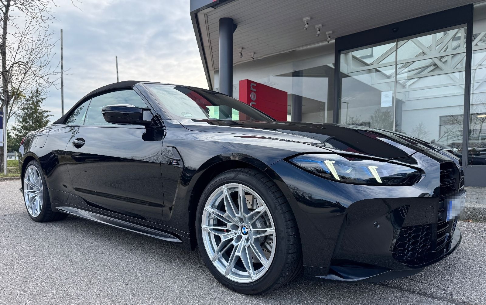 BMW M4 Competion Cabrio 530hp/Black-Red-Carbon/Full! foto 2