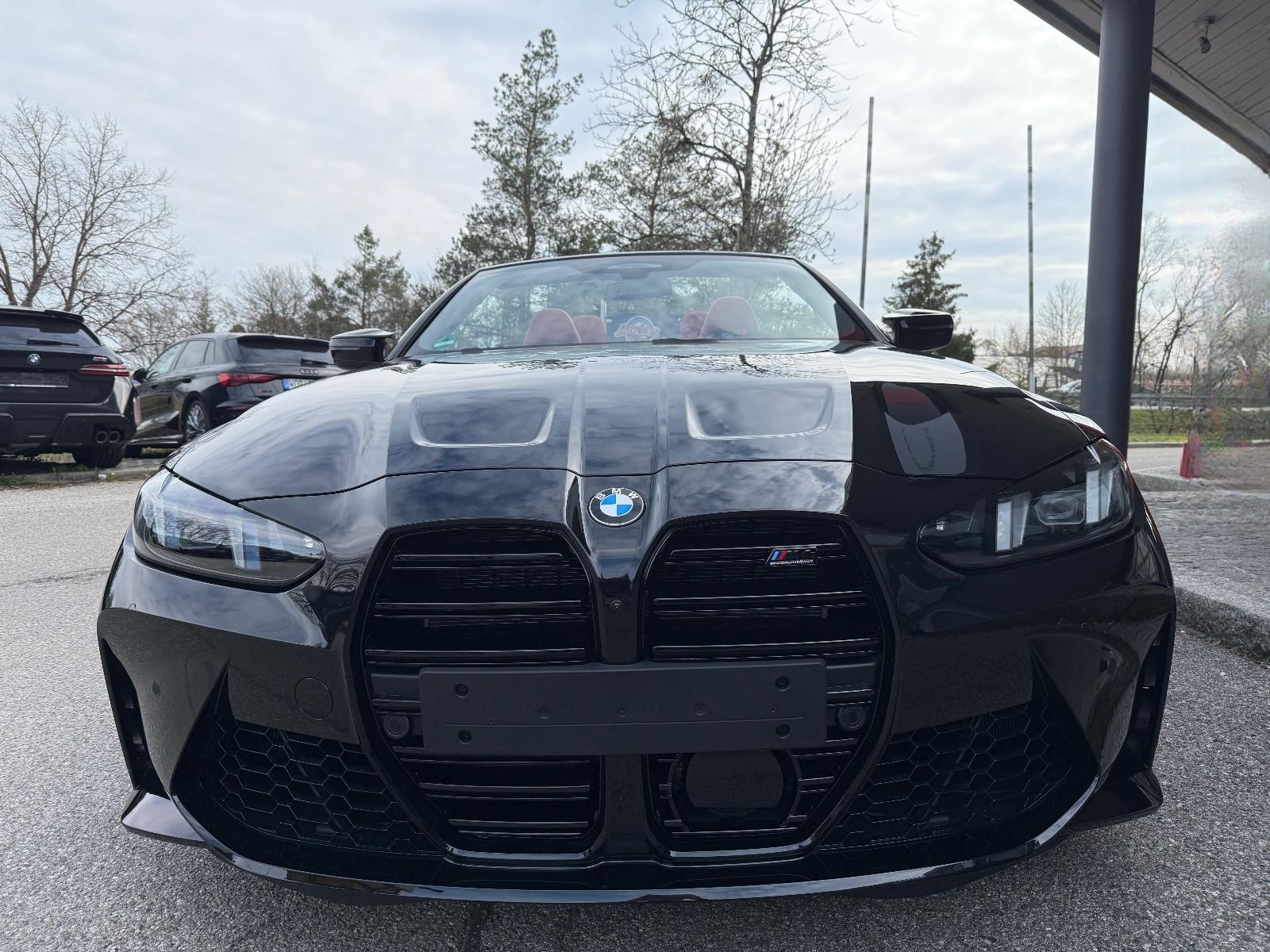 BMW M4 Competion Cabrio 530hp/Black-Red-Carbon/Full! foto 4