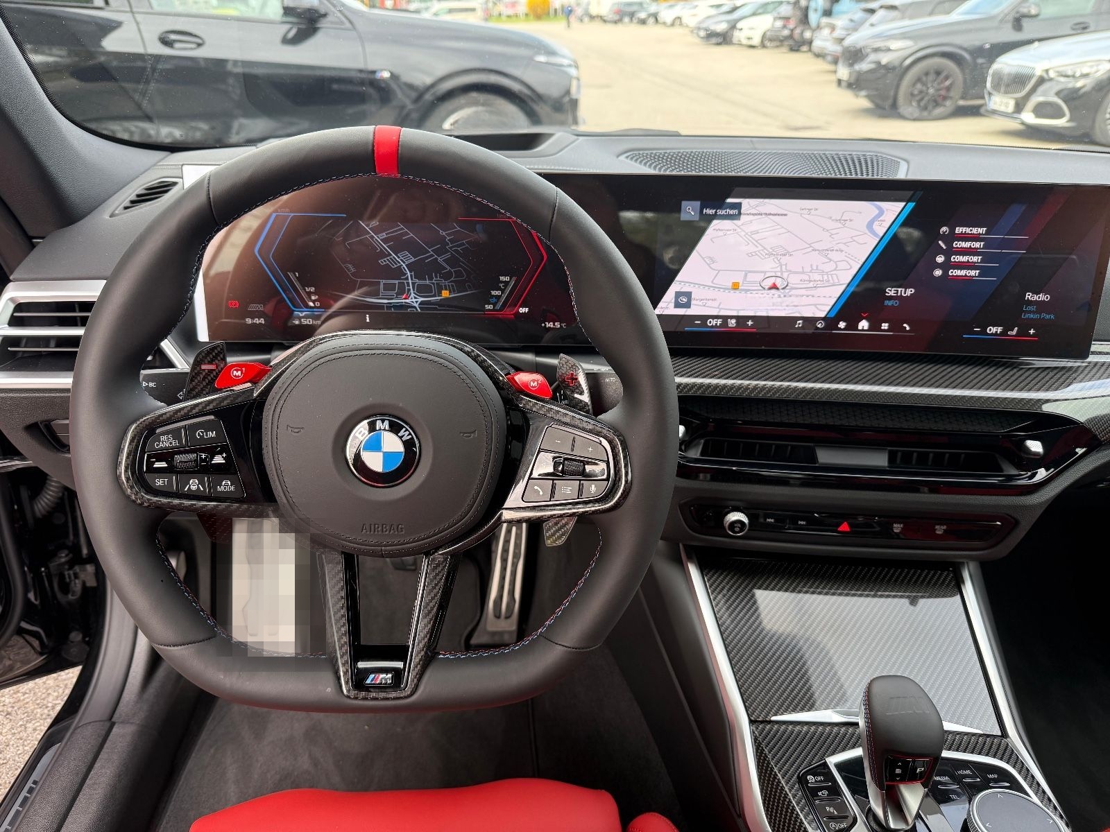 BMW M4 Competion Cabrio 530hp/Black-Red-Carbon/Full! foto 7