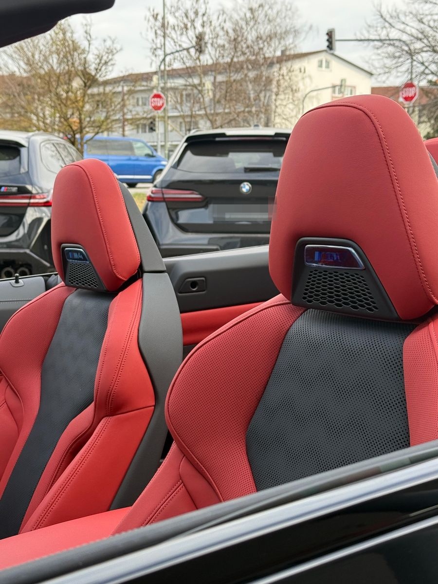 BMW M4 Competion Cabrio 530hp/Black-Red-Carbon/Full! foto 9