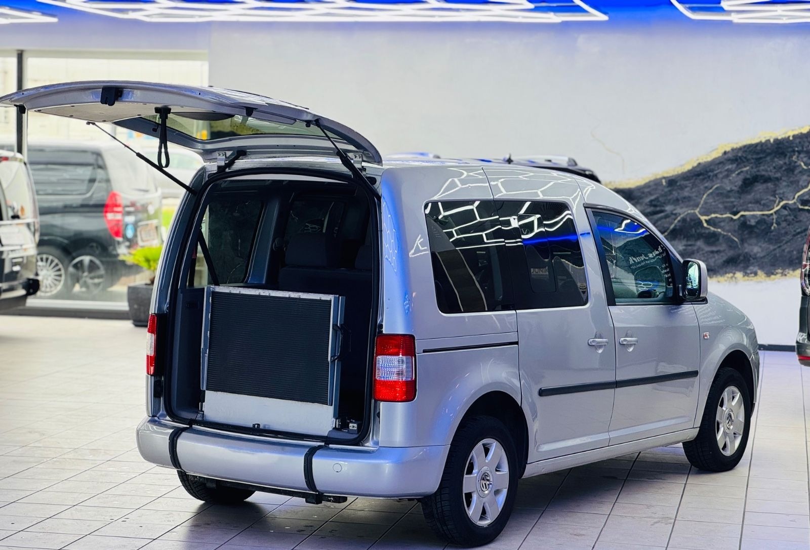 Volkswagen Caddy Life Behindertengerecht-Rampe-Winde foto 11