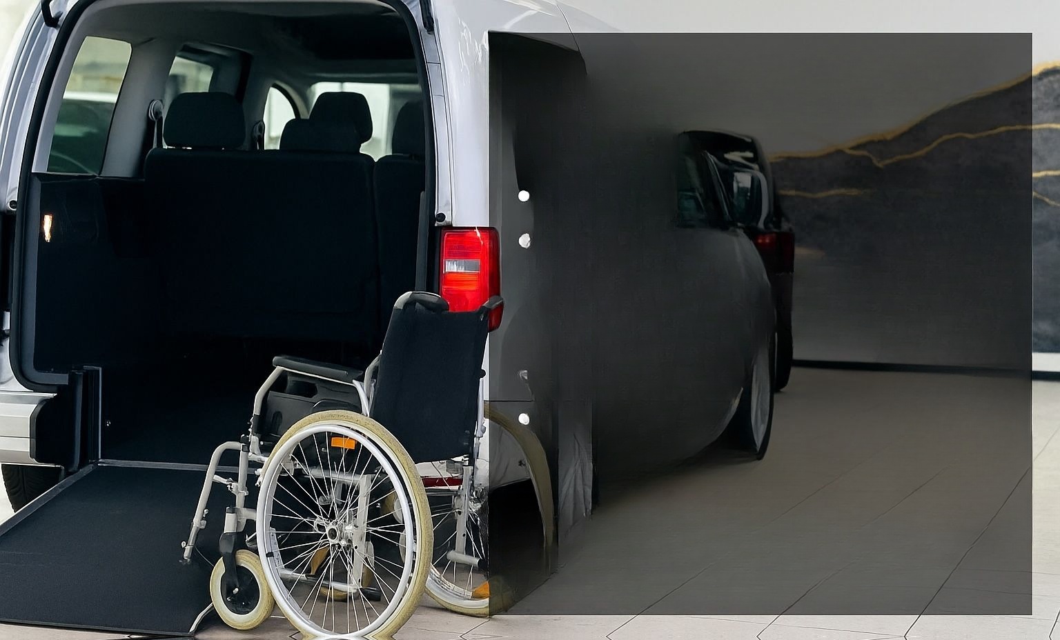 Volkswagen Caddy Life Behindertengerecht-Rampe-Winde foto 24