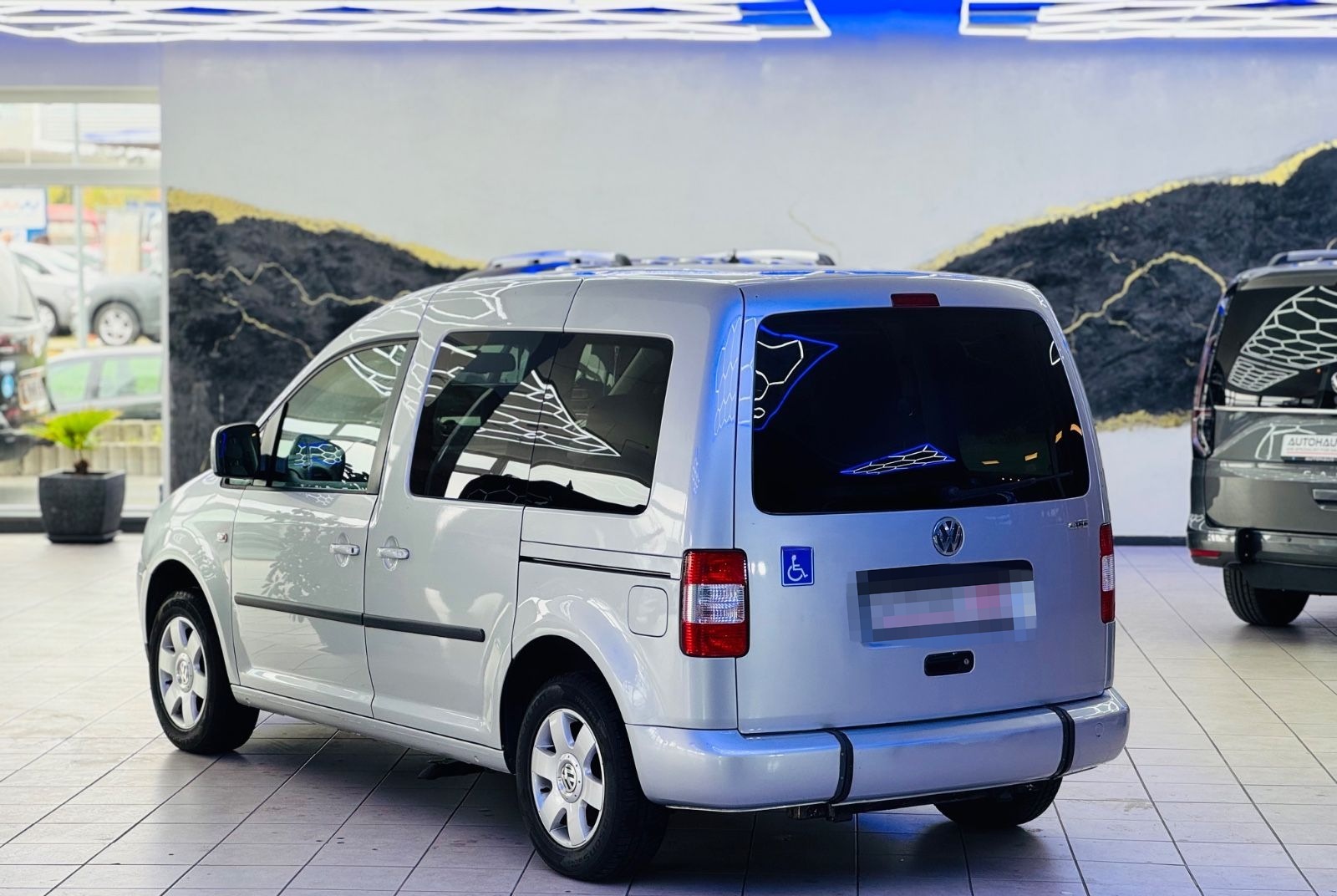 Volkswagen Caddy Life Behindertengerecht-Rampe-Winde foto 4