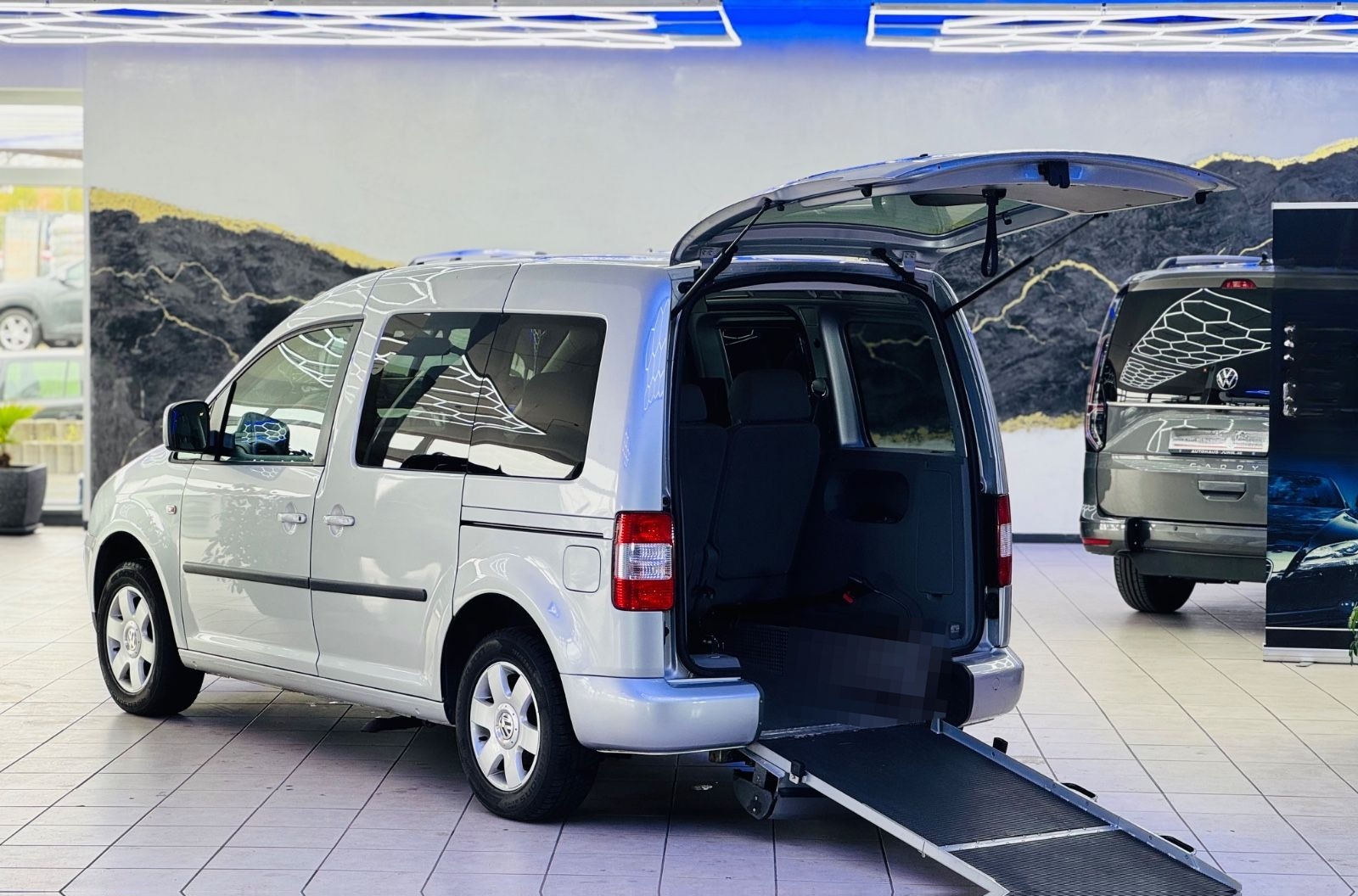 Volkswagen Caddy Life Behindertengerecht-Rampe-Winde foto 6