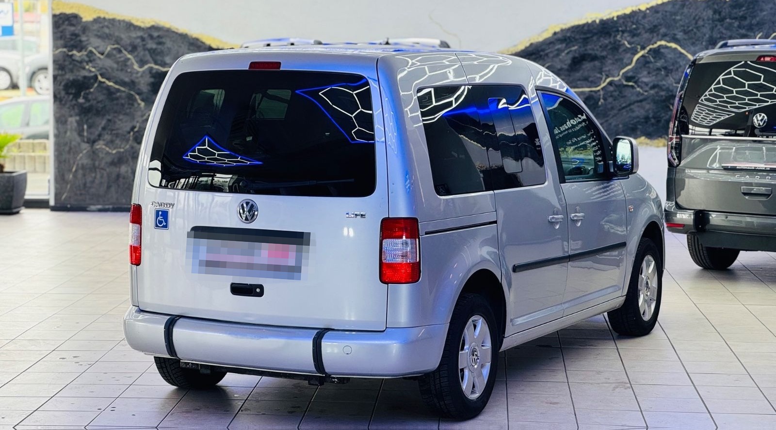 Volkswagen Caddy Life Behindertengerecht-Rampe-Winde foto 10