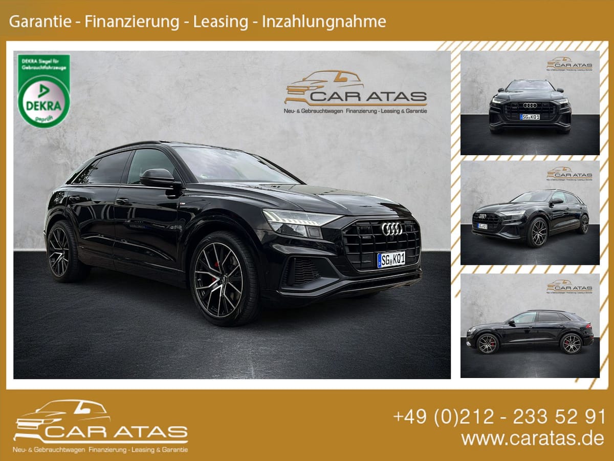 Audi Q8 55 TFSI S-LINE B&O SOFT CLOSE 360° PANO AHK