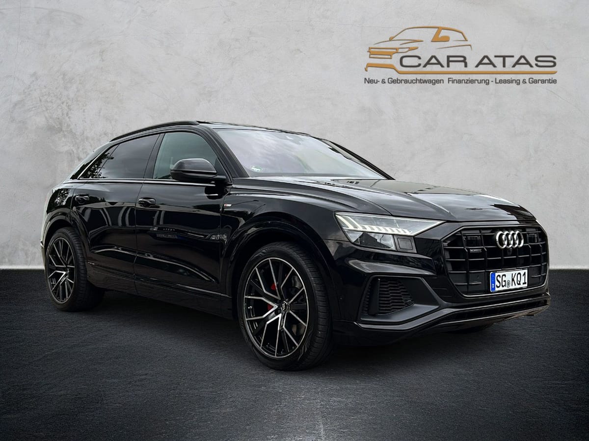 Audi Q8 55 TFSI S-LINE B&O SOFT CLOSE 360° PANO AHK foto 2