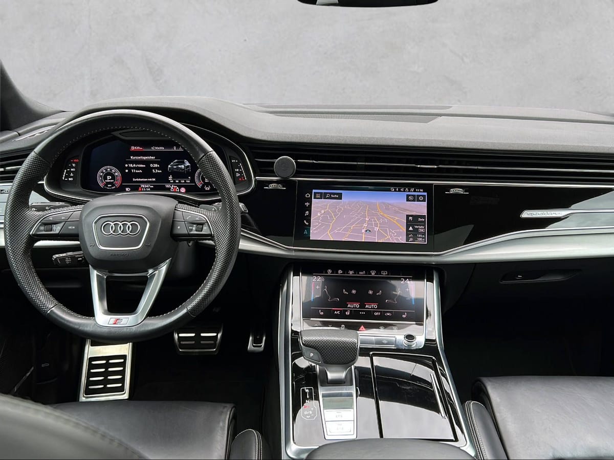 Audi Q8 55 TFSI S-LINE B&O SOFT CLOSE 360° PANO AHK foto 11