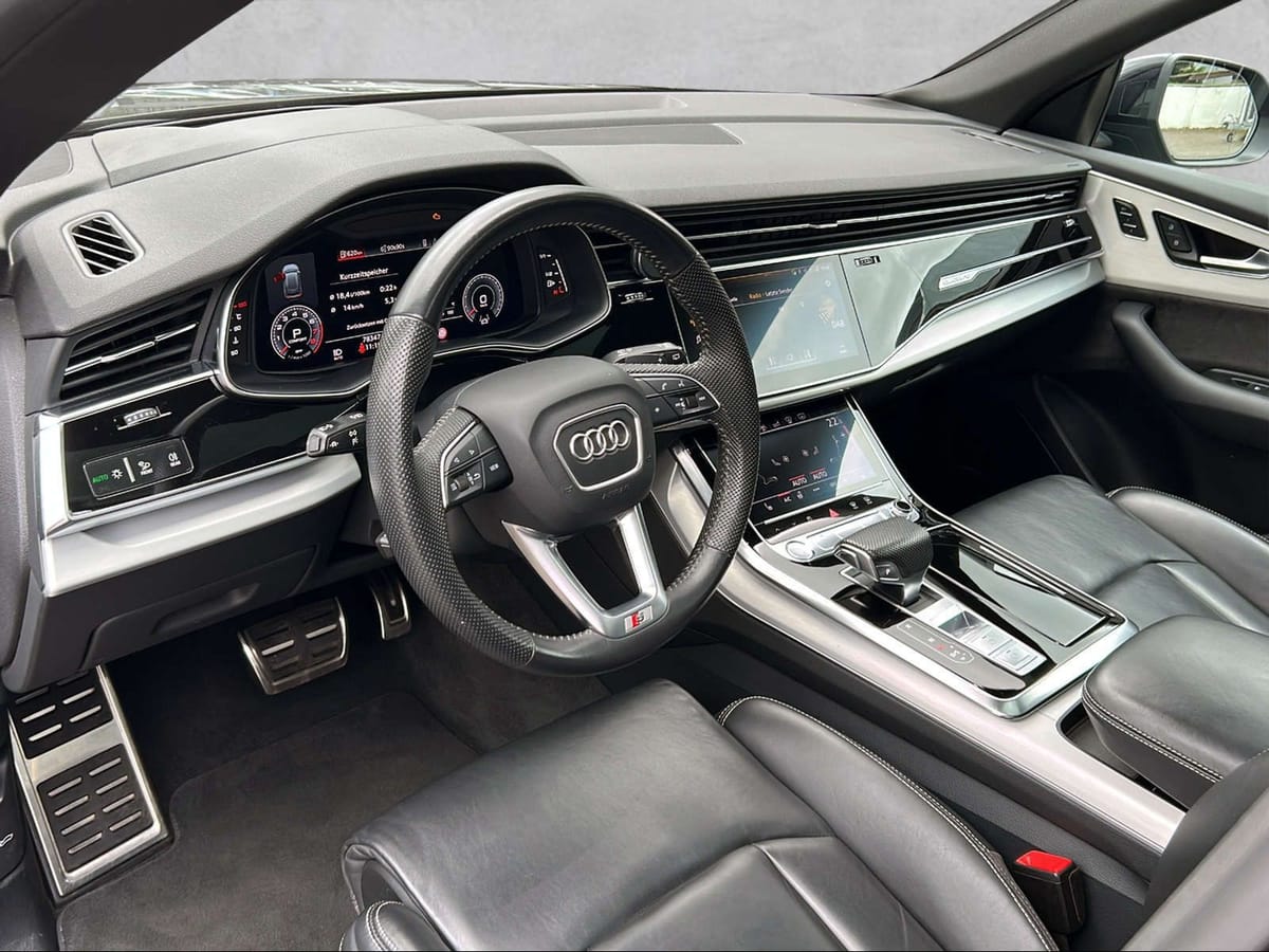Audi Q8 55 TFSI S-LINE B&O SOFT CLOSE 360° PANO AHK foto 13