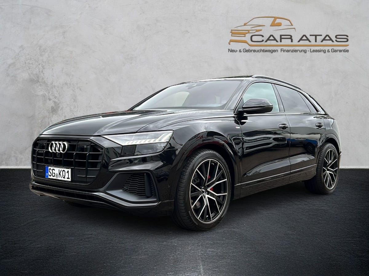 Audi Q8 55 TFSI S-LINE B&O SOFT CLOSE 360° PANO AHK foto 4