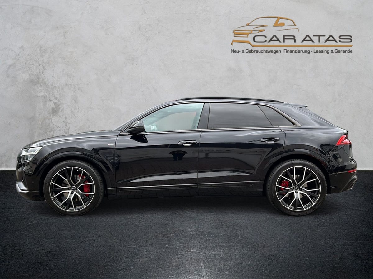 Audi Q8 55 TFSI S-LINE B&O SOFT CLOSE 360° PANO AHK foto 5