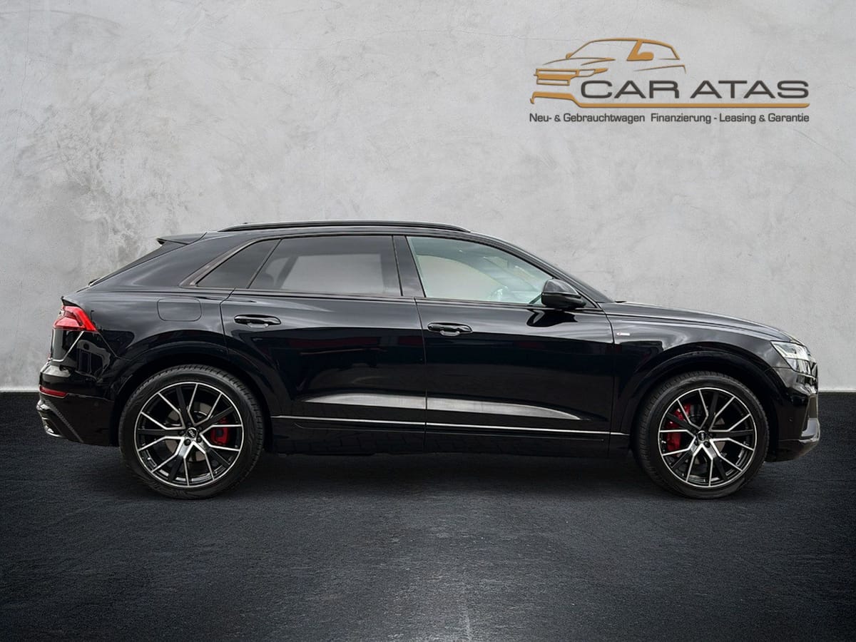 Audi Q8 55 TFSI S-LINE B&O SOFT CLOSE 360° PANO AHK foto 9