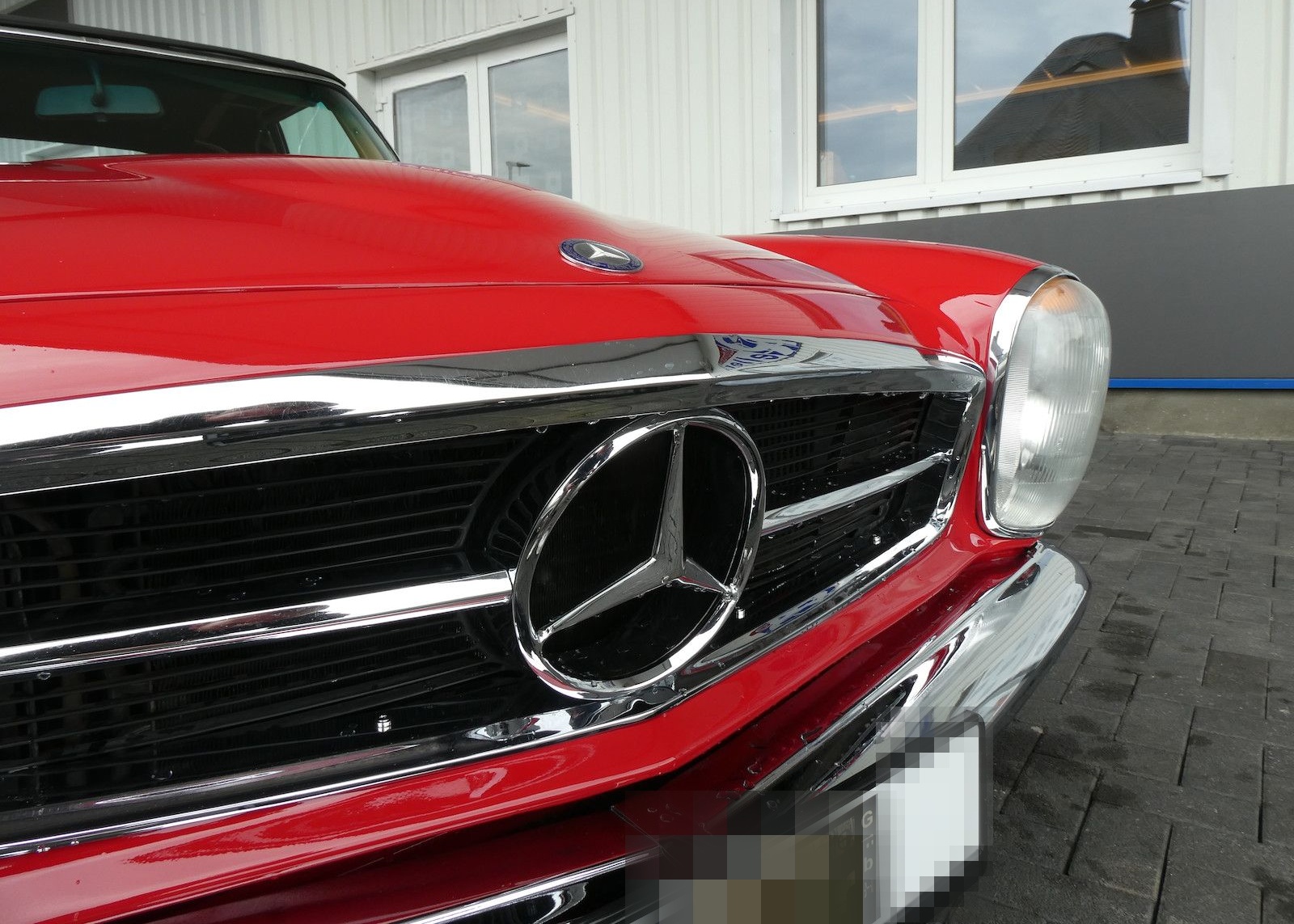 Mercedes-Benz 280 SL Pagode, originale Karosserie foto 21