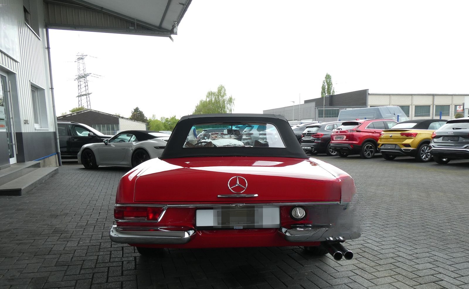 Mercedes-Benz 280 SL Pagode, originale Karosserie foto 5