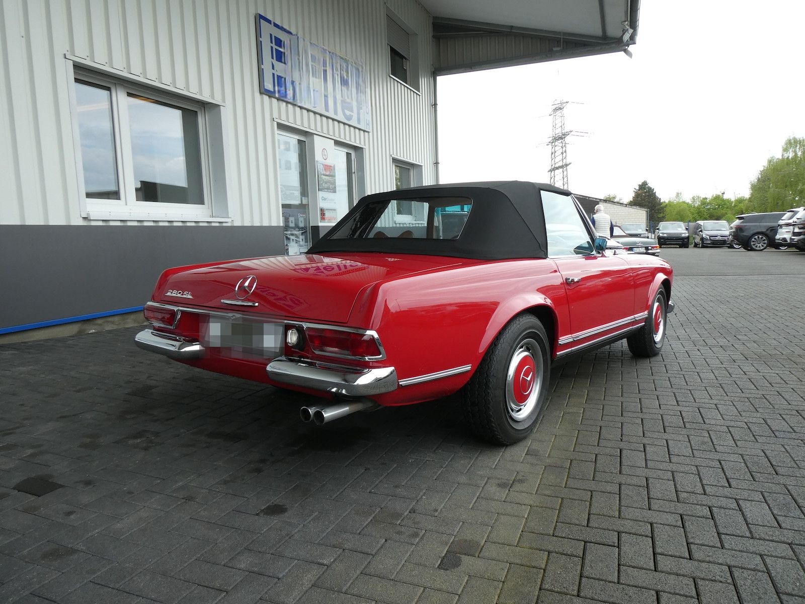 Mercedes-Benz SL 280 Pagode, originale Karosserie foto 4