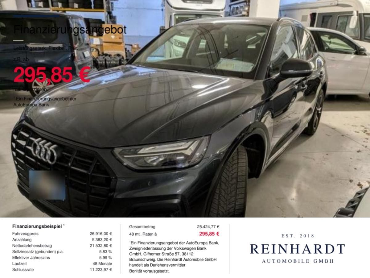 Audi Q5 50TFSIe Q ADVANCED BLACK LED ACC KAM. SIDE