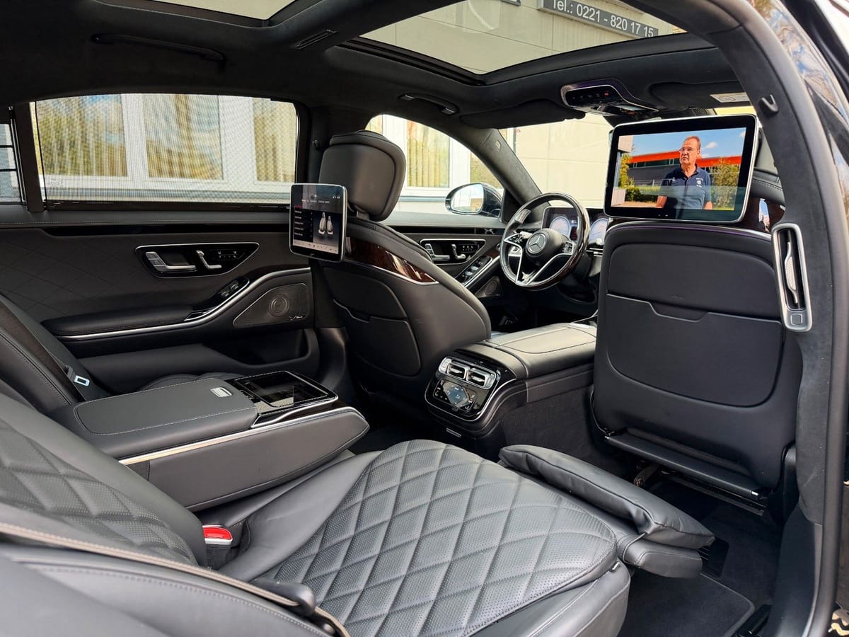 Mercedes-Benz S 580 4Matic Lang AMG Fond Entertainment Panoram