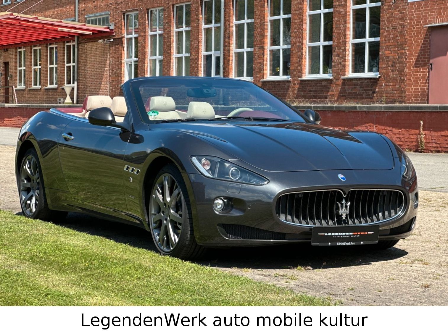 Maserati GranCabrio Deutschland Maserati Scheckheft Histo foto 4