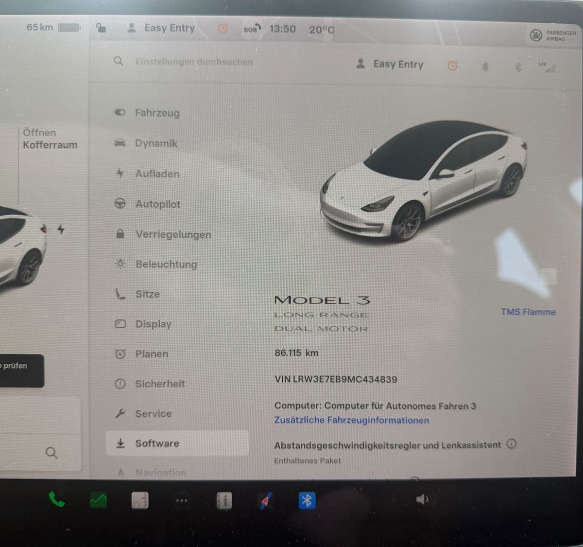 Tesla Model 3 Long Range Dual AWD WÄRMEPUMPE/SOH 91,4% foto 19