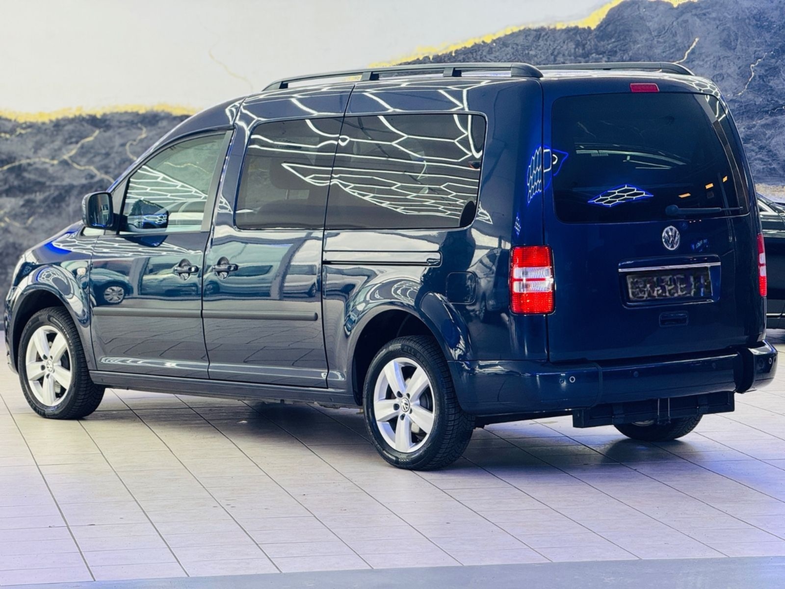 Volkswagen Caddy Maxi-DSG-Rollstuhlgerecht-Rampe foto 4