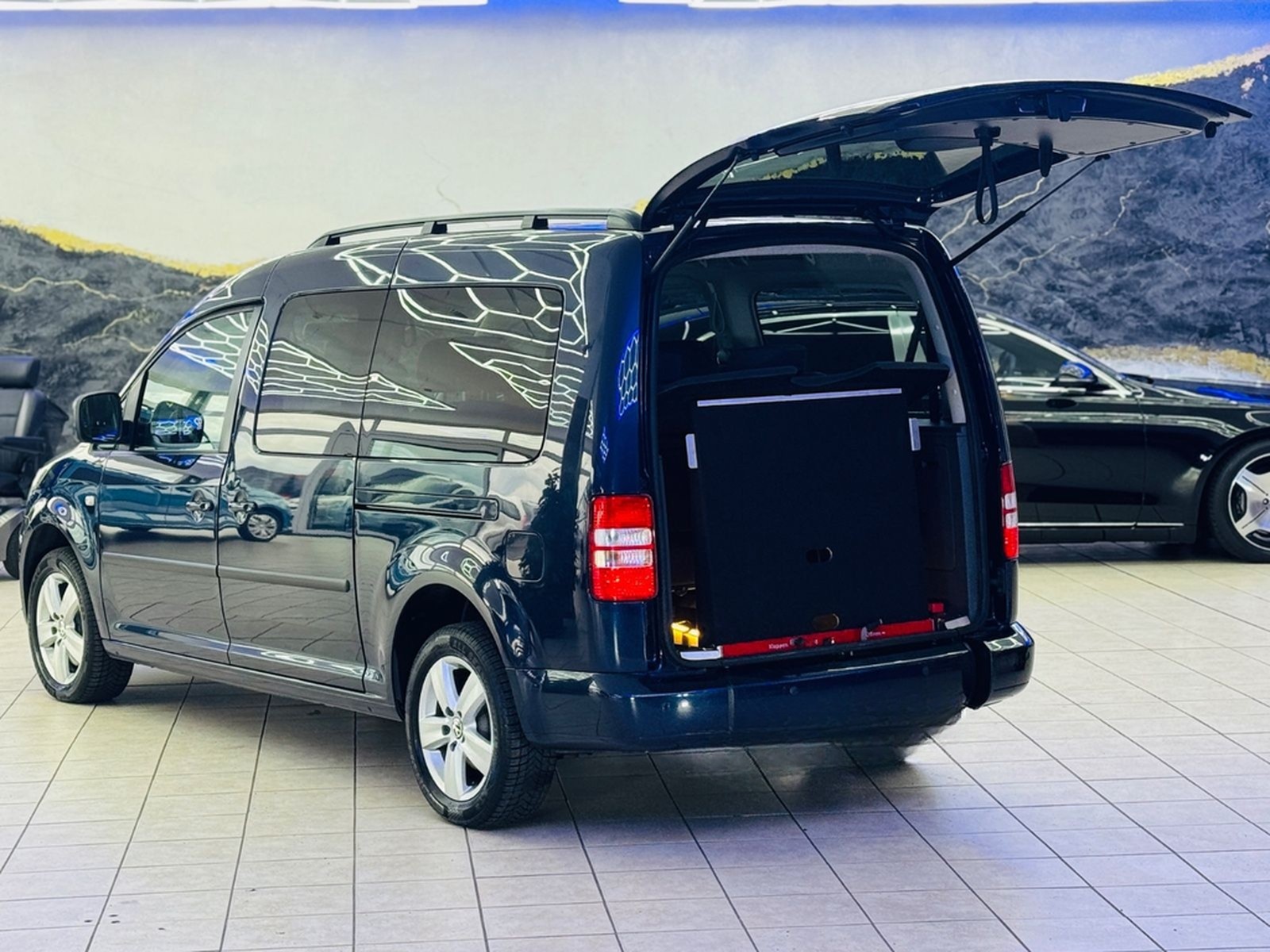 Volkswagen Caddy Maxi-DSG-Rollstuhlgerecht-Rampe foto 5