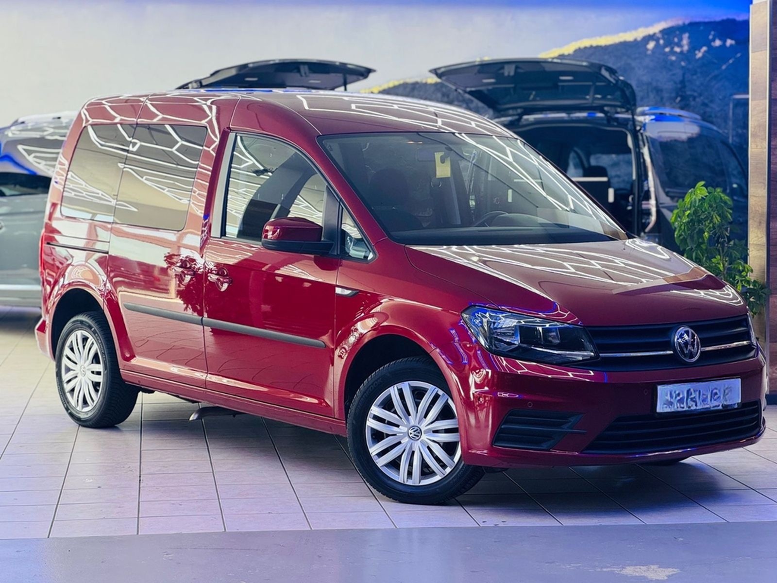 Volkswagen Caddy Behindertengerecht-Rampe foto 2