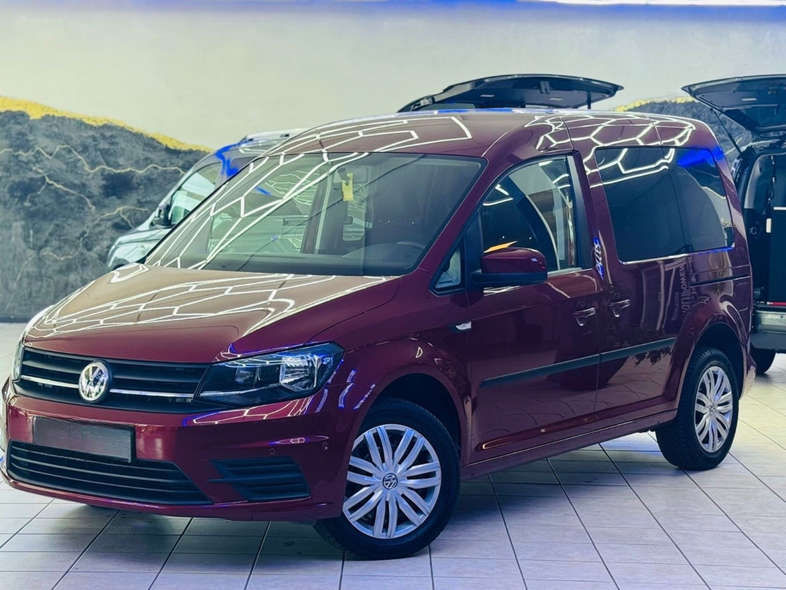 Volkswagen Caddy Behindertengerecht-Rampe foto 3
