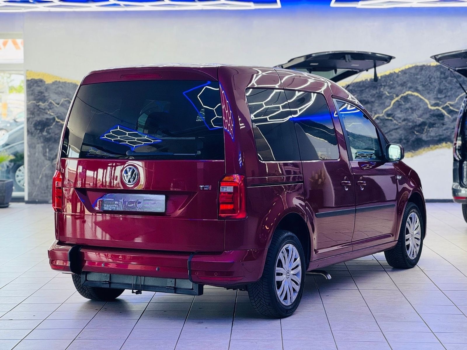 Volkswagen Caddy Behindertengerecht-Rampe foto 5