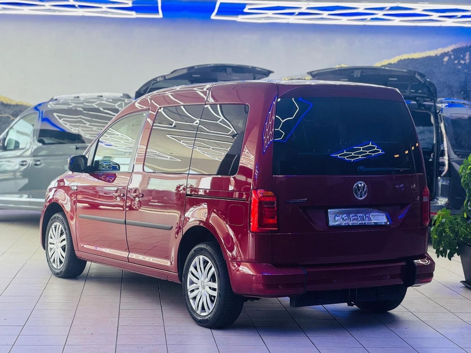 Volkswagen Caddy Behindertengerecht-Rampe foto 9