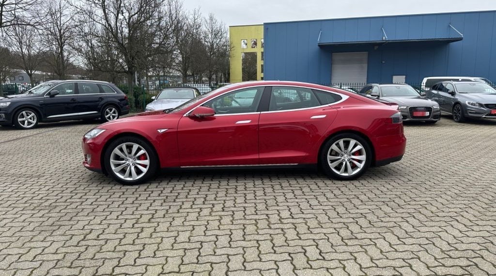 Tesla Model S P85D Performance Autopilot Pano Luft foto 3