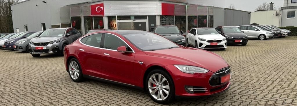 Tesla Model S P85D Performance Autopilot Pano Luft foto 4