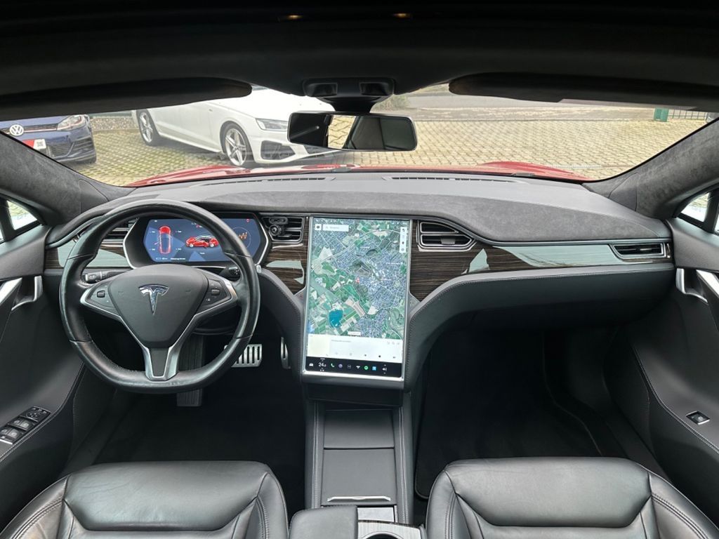 Tesla Model S P85D Performance Autopilot Pano Luft foto 9