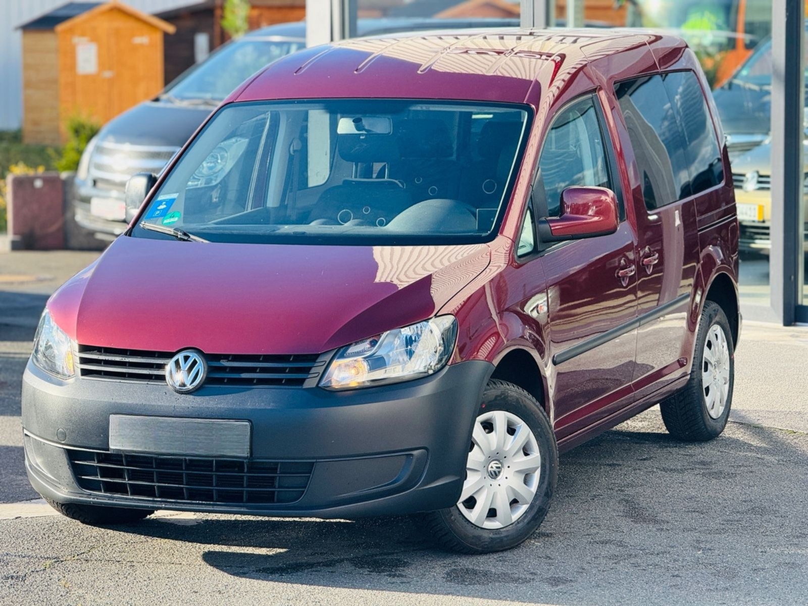 Volkswagen Caddy-Behindertengerecht-Rampe-Rollstuhl foto 3