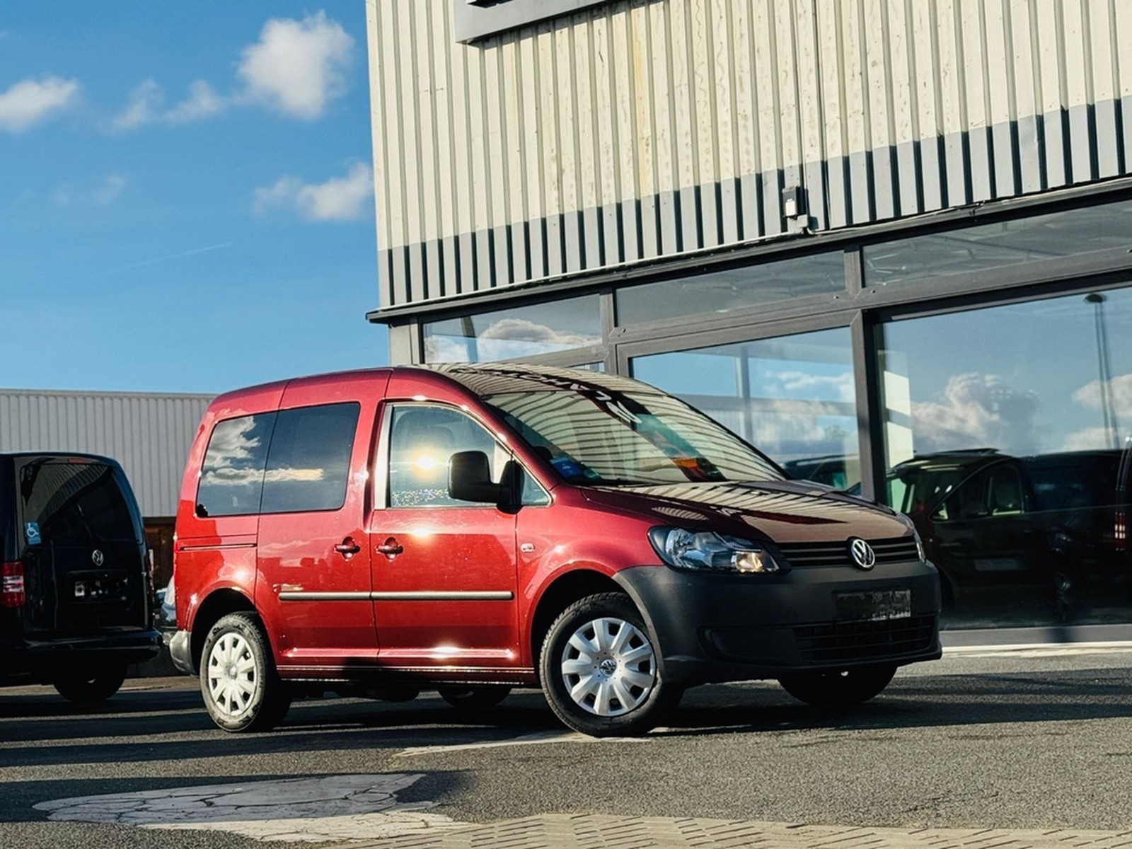Volkswagen Caddy-Behindertengerecht-Rampe-Rollstuhl foto 4