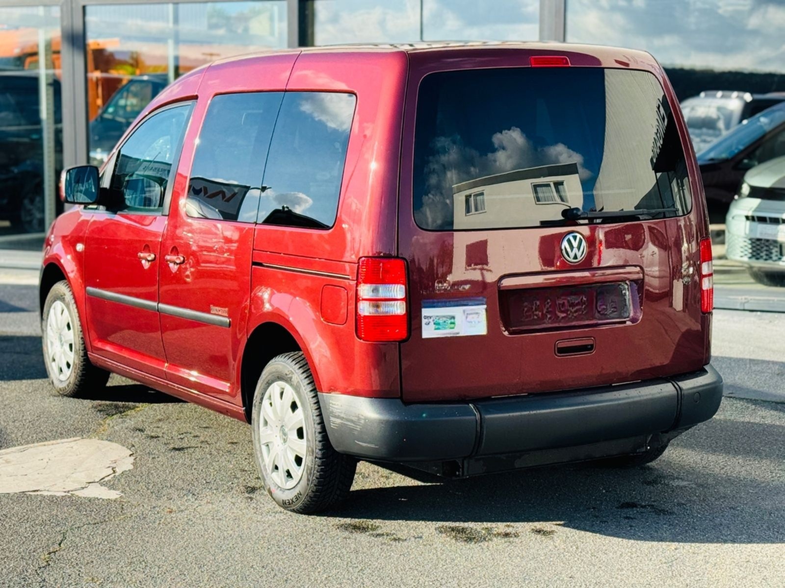 Volkswagen Caddy-Behindertengerecht-Rampe-Rollstuhl foto 5