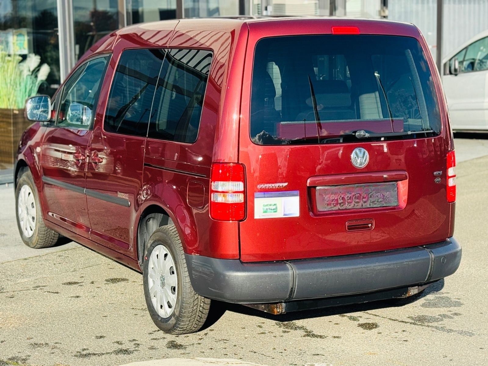 Volkswagen Caddy-Behindertengerecht-Rampe-Rollstuhl foto 8
