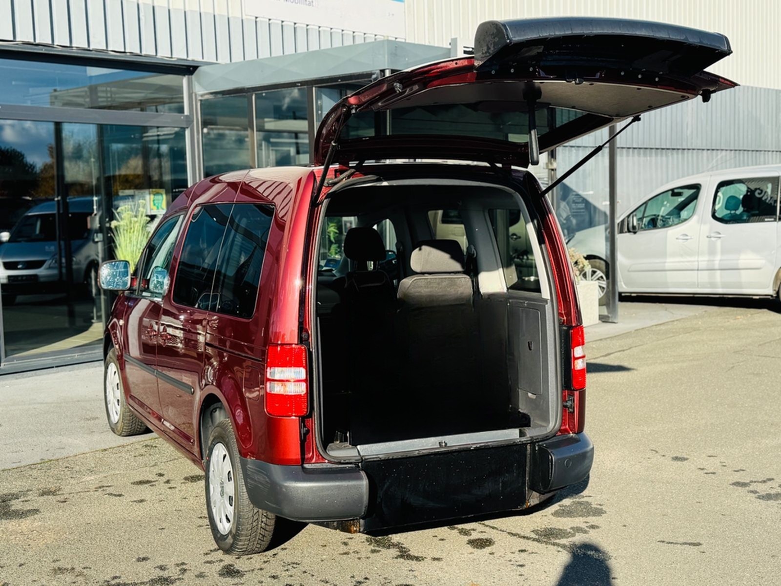 Volkswagen Caddy-Behindertengerecht-Rampe-Rollstuhl foto 10