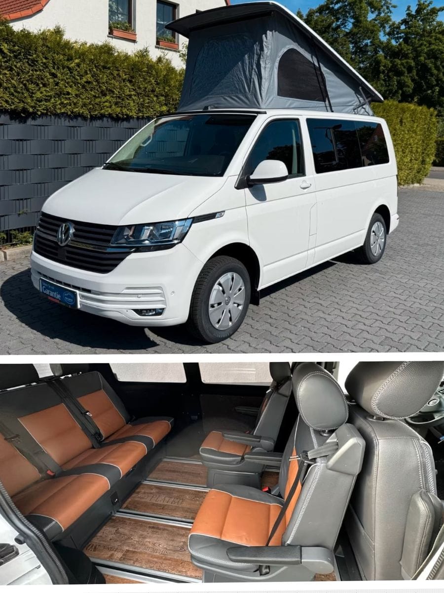 Volkswagen T6.1 PANAMERICANA LEDER AUFSTELLDACH MULTIVAN