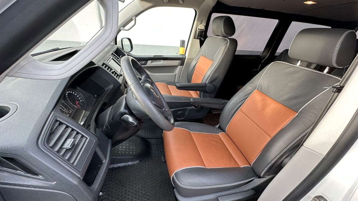 Volkswagen T6.1 PANAMERICANA LEDER AUFSTELLDACH MULTIVAN foto 11
