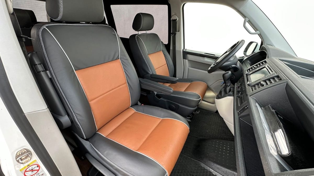 Volkswagen T6.1 PANAMERICANA LEDER AUFSTELLDACH MULTIVAN foto 12