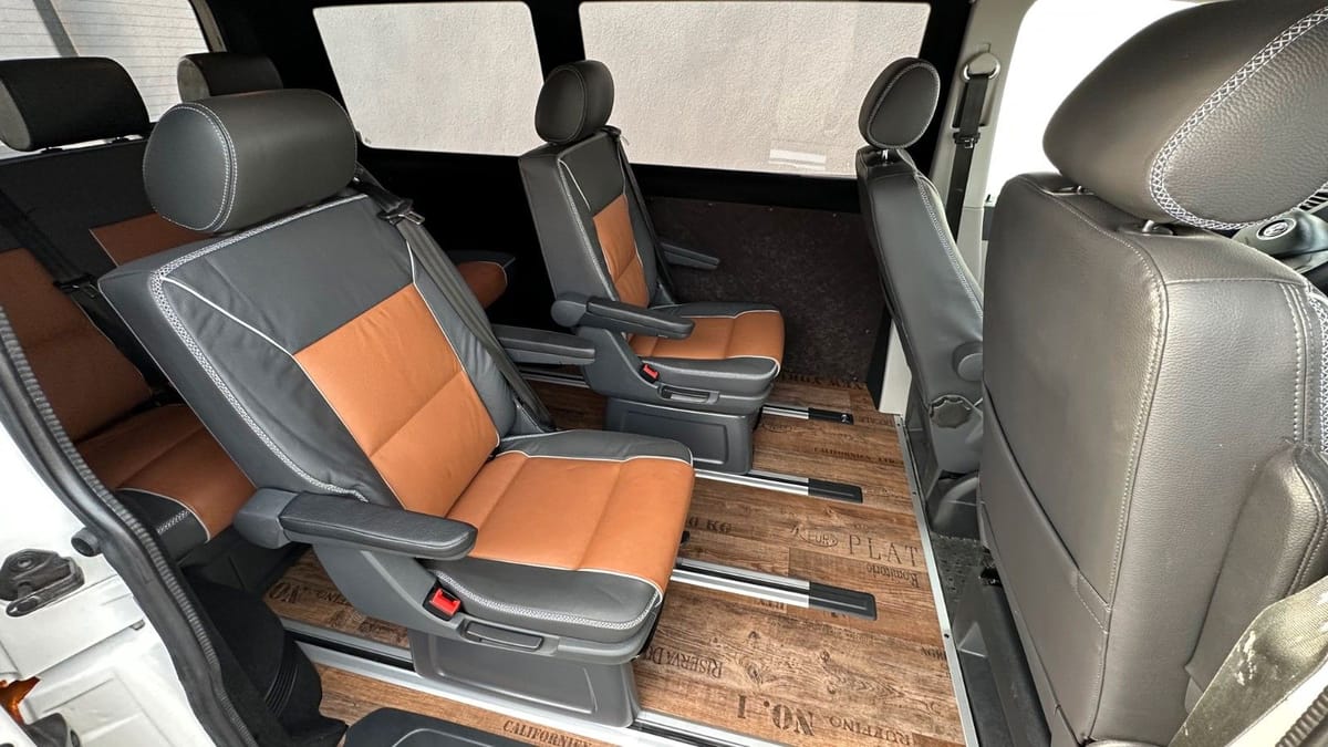 Volkswagen T6.1 PANAMERICANA LEDER AUFSTELLDACH MULTIVAN foto 17