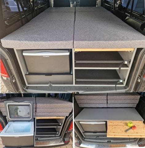 Volkswagen T6.1 PANAMERICANA LEDER AUFSTELLDACH MULTIVAN foto 22